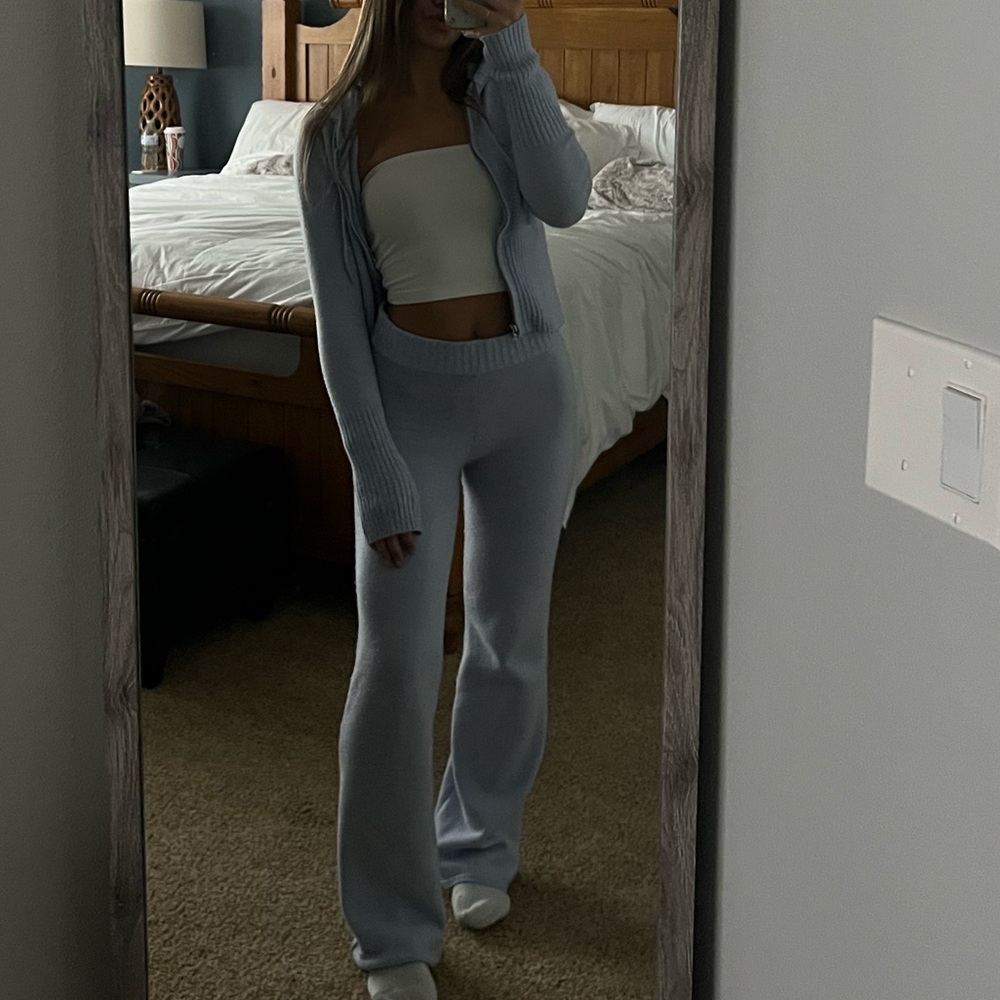 PacSun Light Blue Sweater Set